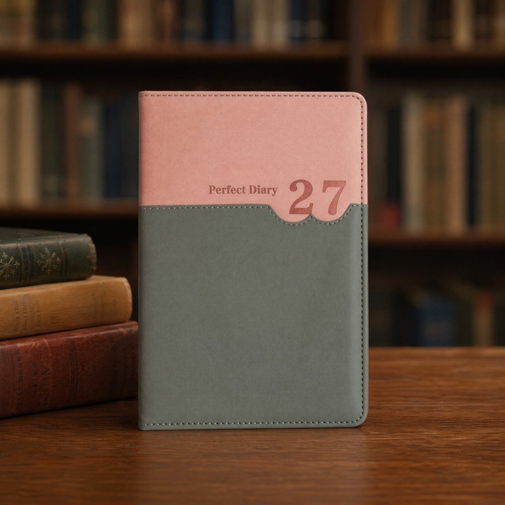Leatherwork Plans - Perencana Kerja Kantor 2027 Buku Catatan