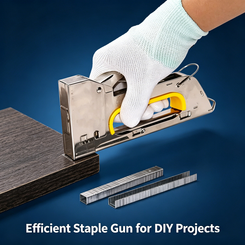 Upholstery Leather Work - Pistol Staple Manual DIY Portabel untuk