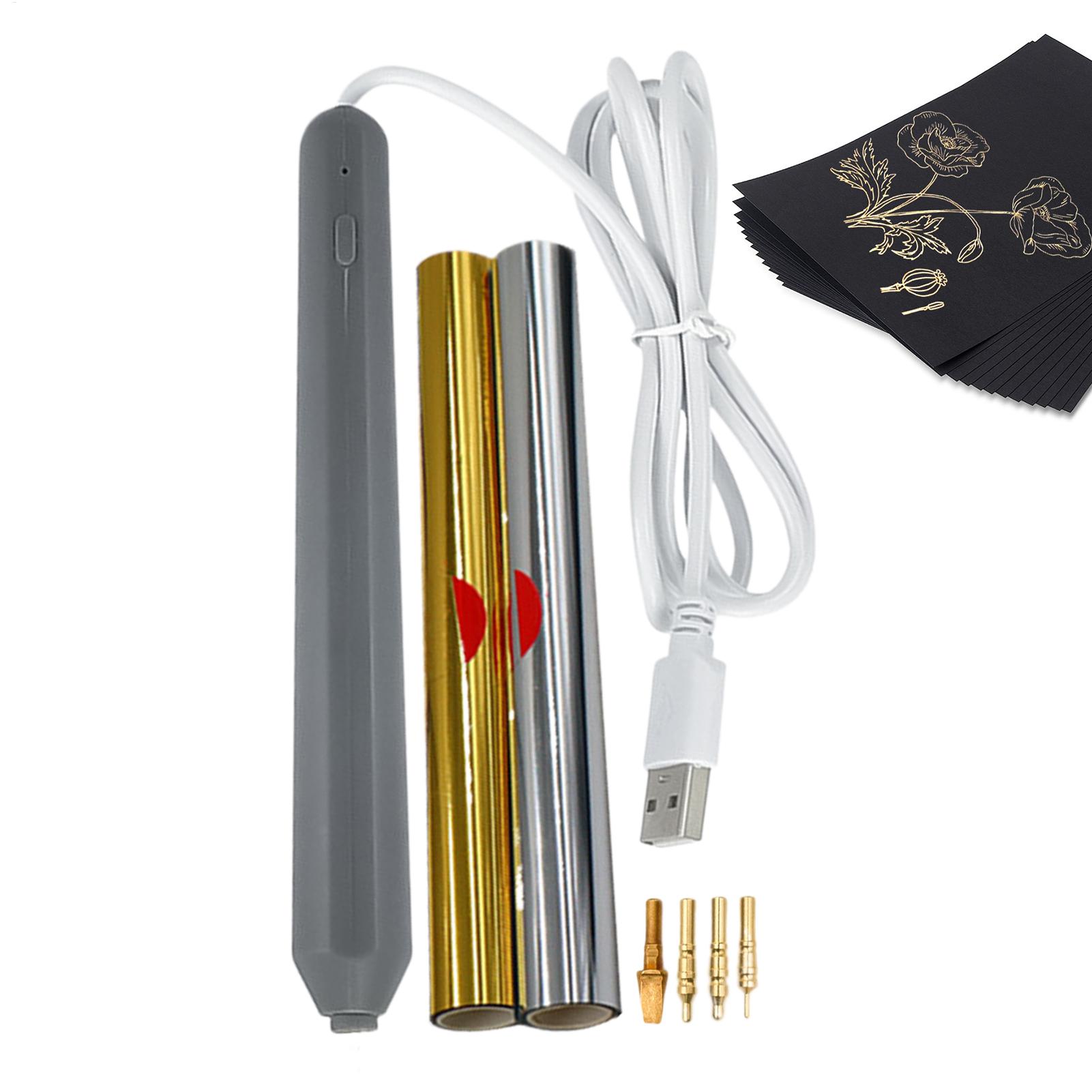 Leatherwork Kit - Alat Stamping Pena Foil Panas dengan