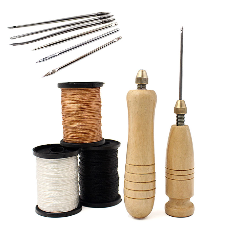 Leatherwork Thread - 1Set Jarum Jahit Kulit DIY dengan