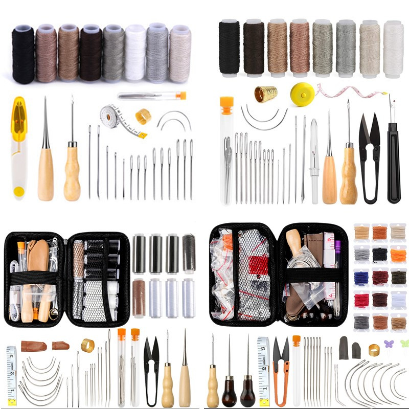 Upholstery Leather Work - Kit Alat Kerajinan Kulit Kit Jahit