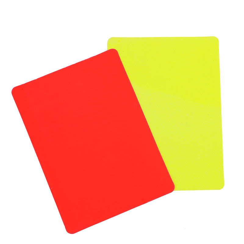 Leatherwork Kit - Set Kartu Merah Kuning Wasit dengan