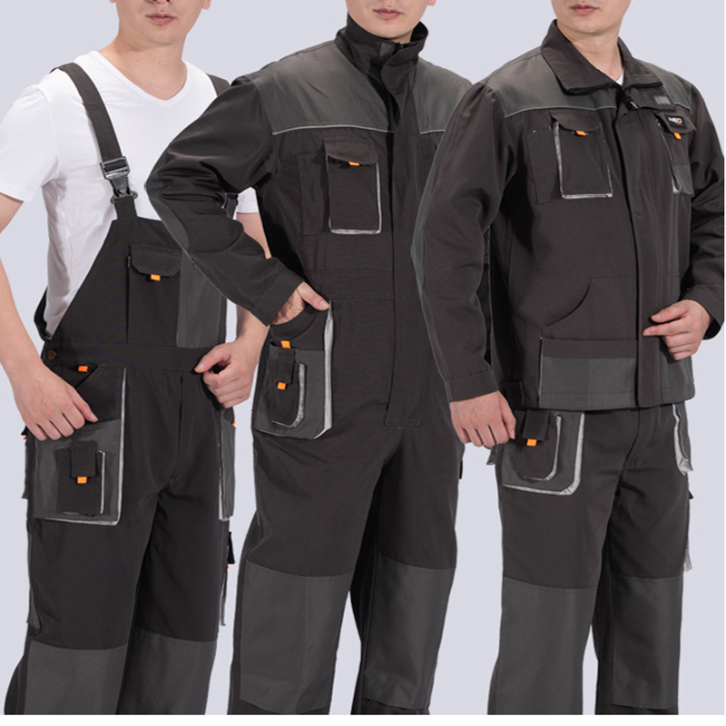 Leather Work Overalls - Setelan Las Overall Bib Kerja Jumpsuit