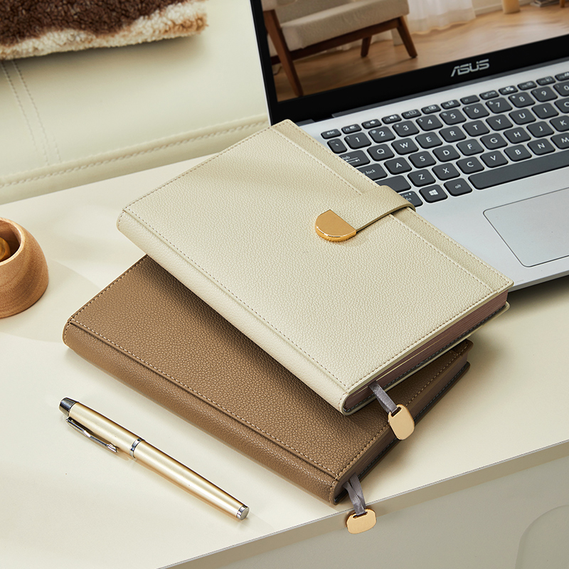 Leatherwork Plans - A5 catatan pertemuan kerja kantor bisnis