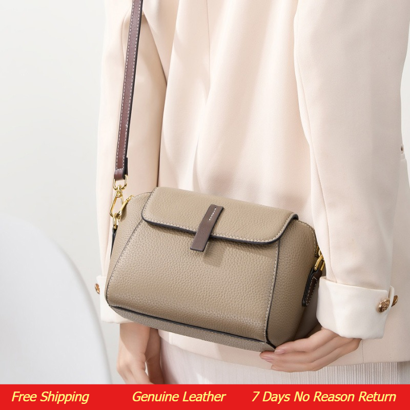Vintage Leatherwork - Tas selempang wanita mewah desainer, tas