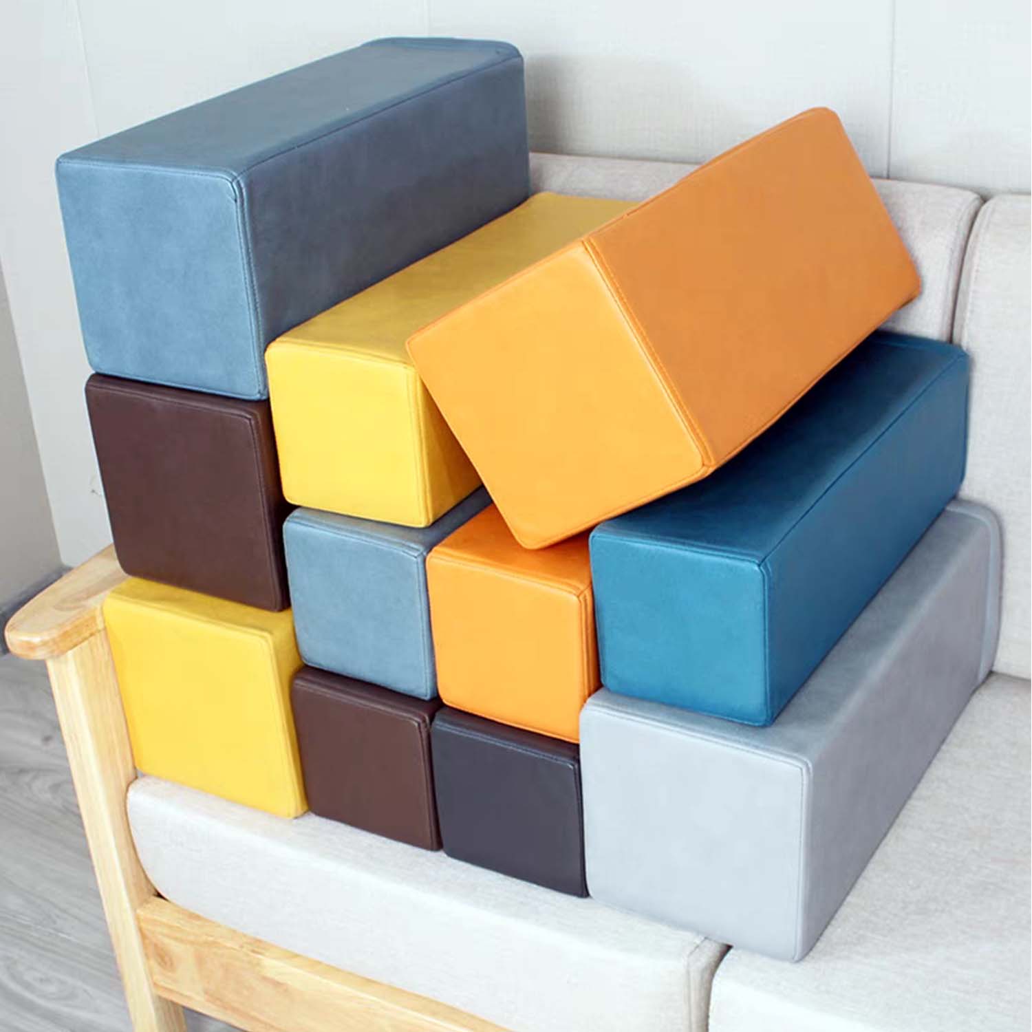 Leather Workbench - Bantalan Sandaran Sofa Kulit PVC Tahan
