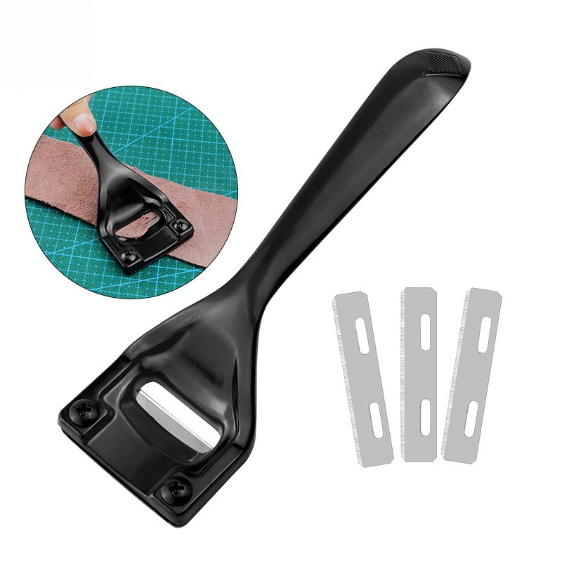 Leatherwork Kit - Alat Pemisah dan Penipis Kulit Profesional