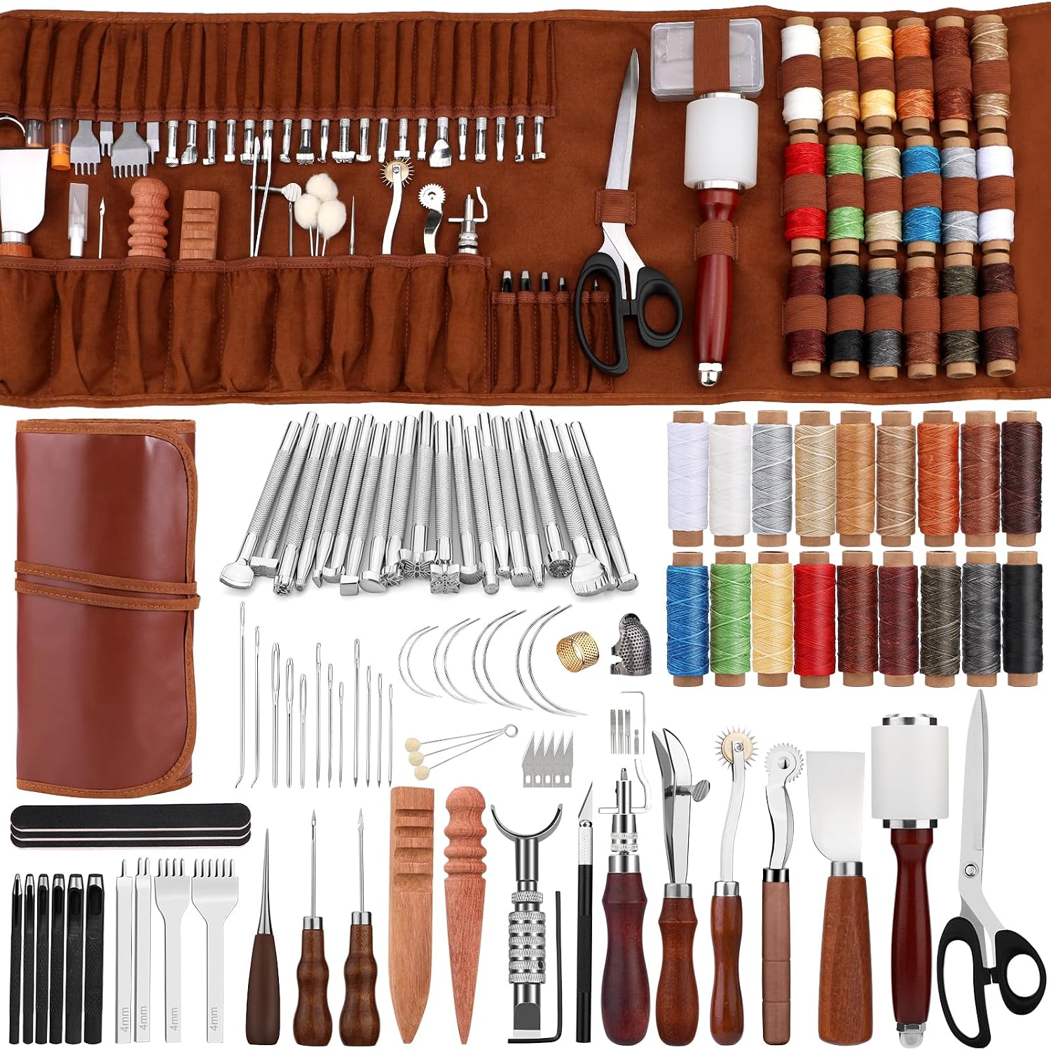 Leatherwork Essentials - Peralatan Kerja Kulit, Perlengkapan Alat Kulit