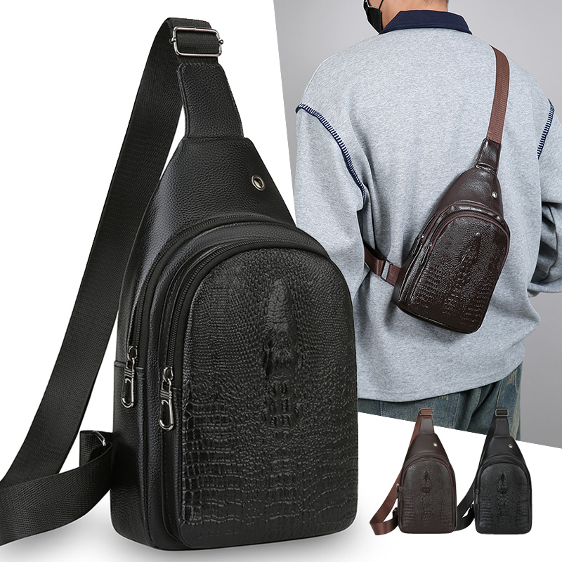 Leatherwork Essentials - Tas Selempang Kulit PU Serbaguna -