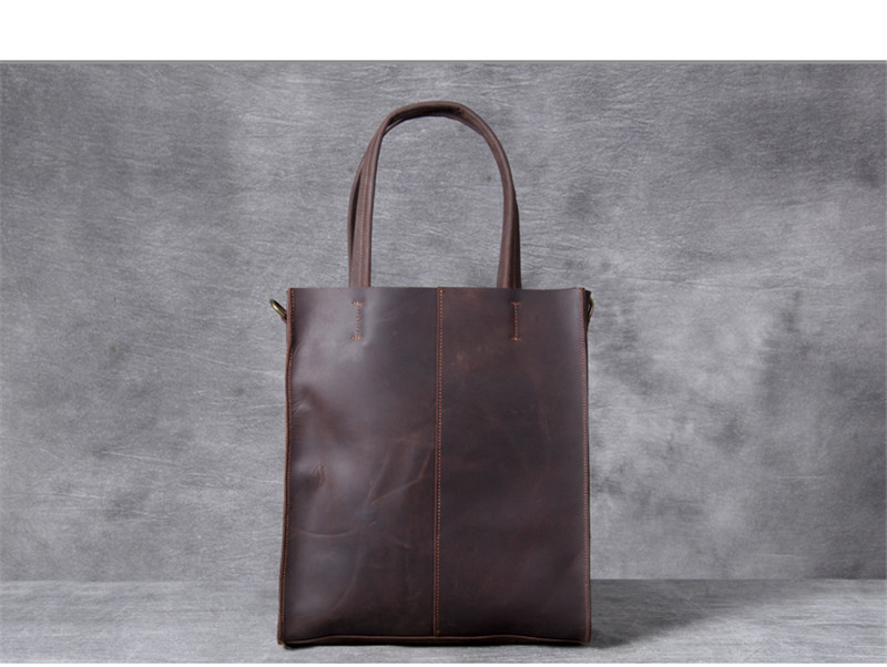 Tas jinjing tangan pria kulit  - Leather Work Bag Laptop ulasan dan harga