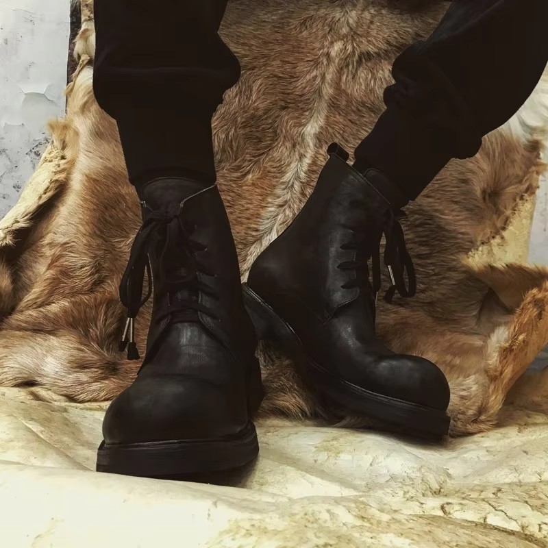 Sepatu Bot Pria Vintage Buatan - Vintage Leatherwork ulasan dan harga