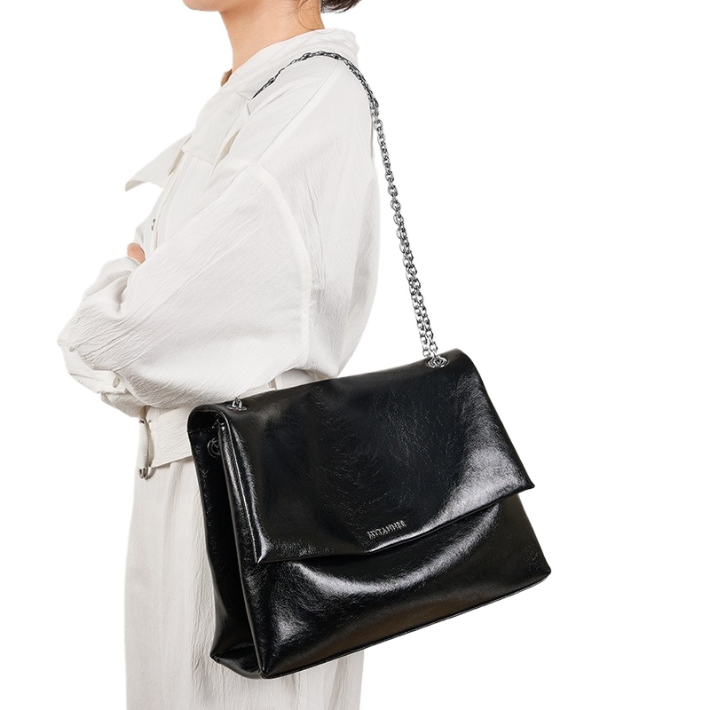 Tas Tote Rantai Wanita Kulit A - Leather Work Bag Laptop ulasan dan harga