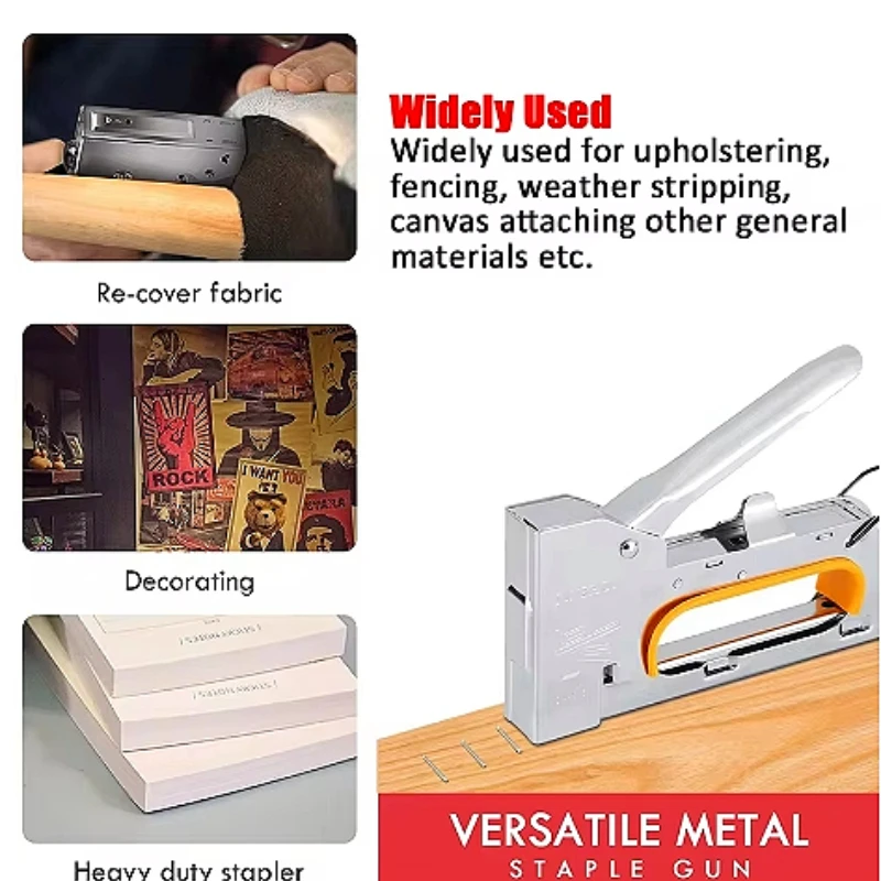 Pistol Staple Manual DIY Porta - Upholstery Leather Work ulasan dan harga