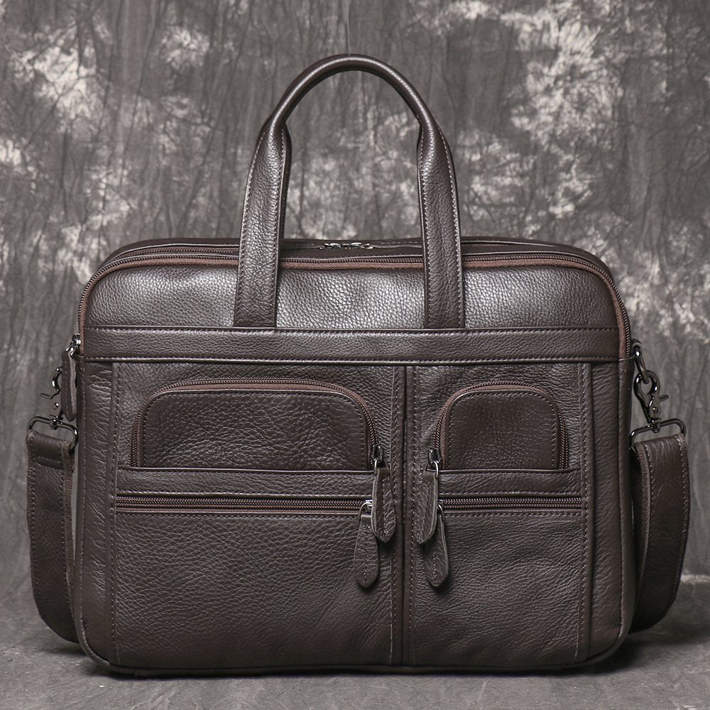 Tas Kerja Kulit Asli Pria, Tas - Leather Work Bag Laptop ulasan dan harga