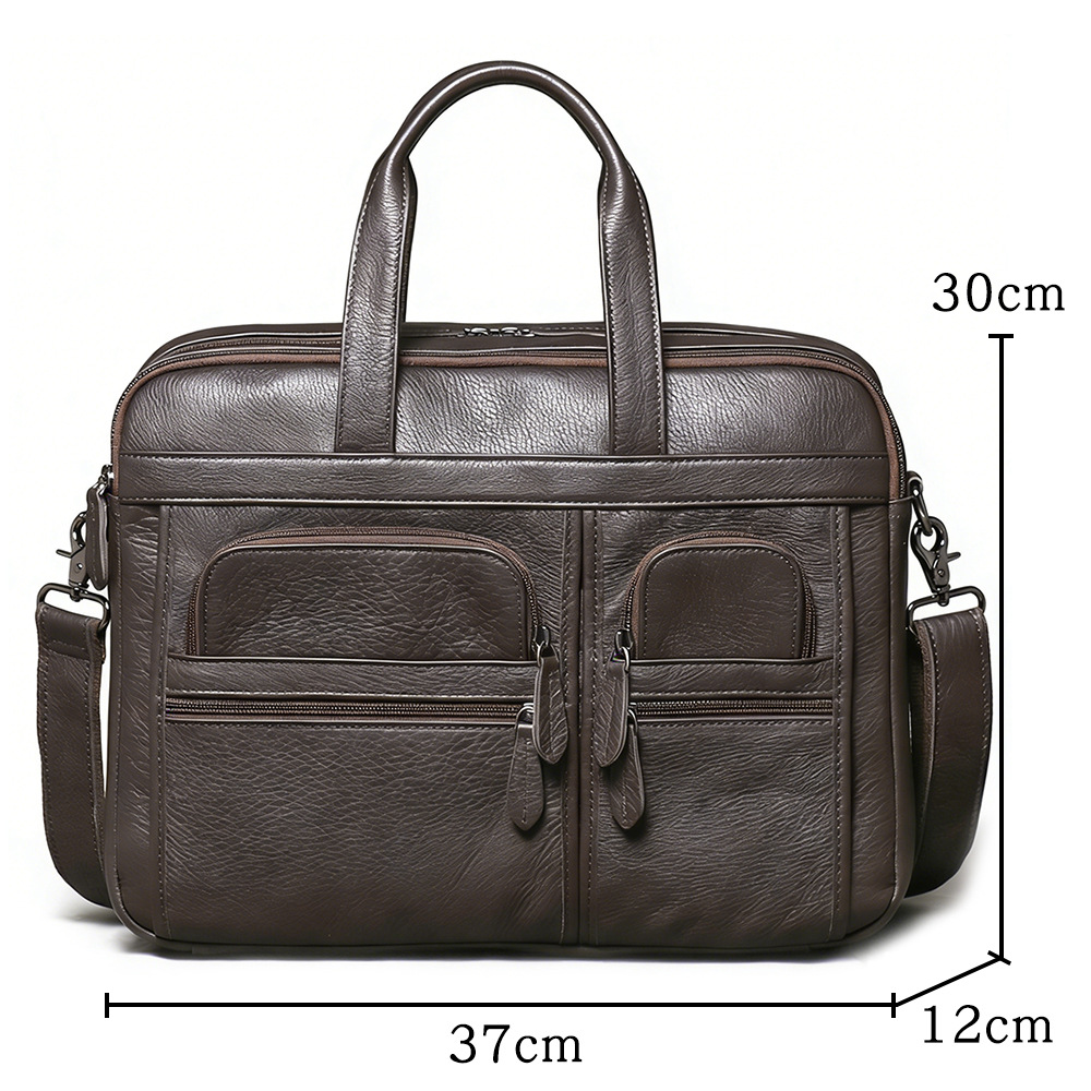 Tas Kerja Kulit Asli Pria, Tas - Leather Work Bag Laptop ulasan dan harga