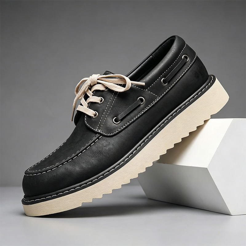 Sepatu Kasual Pria Vintage Kul - Vintage Leatherwork ulasan dan harga