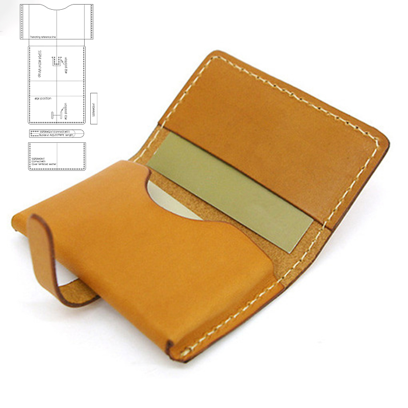 YOMDID 4 buah dompet cetakan a - Leatherwork Kit ulasan dan harga
