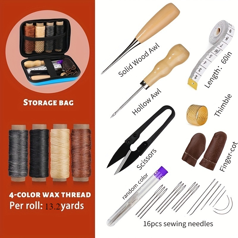 [Kit Kerja Kulit] Kit Jahit Ku - Upholstery Leather Work ulasan dan harga
