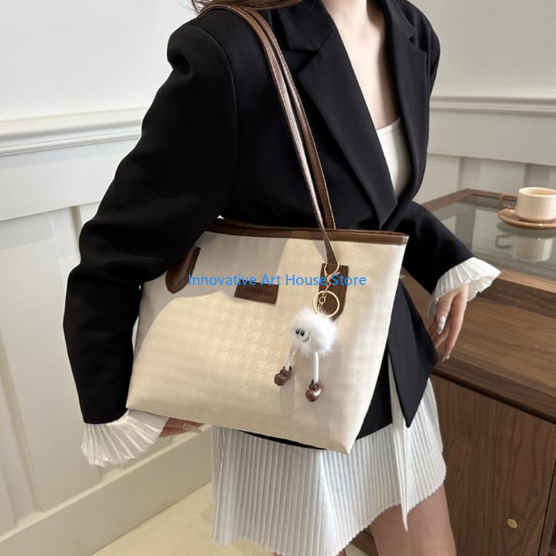E1PC Tas Tangan PU Modis untuk - Leather Work Bag Laptop ulasan dan harga