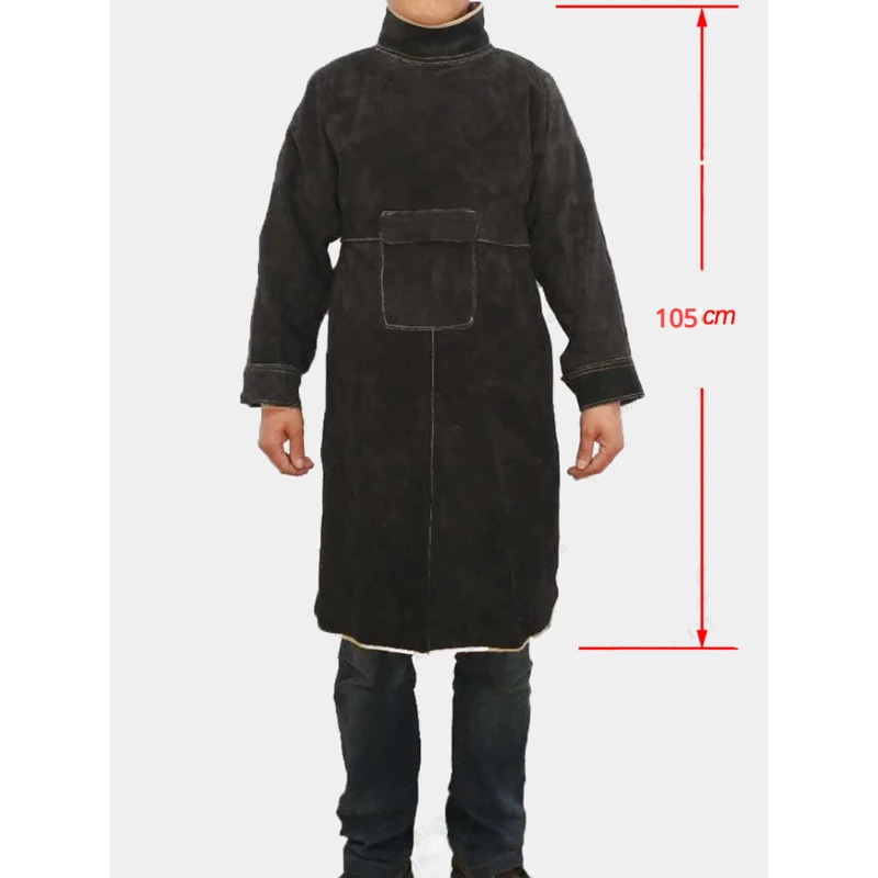 Jaket Las Kulit Sapi Terpisah  - Leather Work Overalls ulasan dan harga