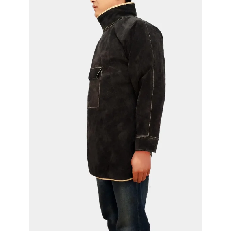 Jaket Las Kulit Sapi Terpisah  - Leather Work Overalls ulasan dan harga