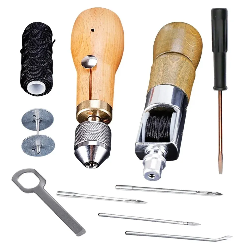 DIY Kit Penusuk Jahit Kulit Al - Leatherwork Thread ulasan dan harga