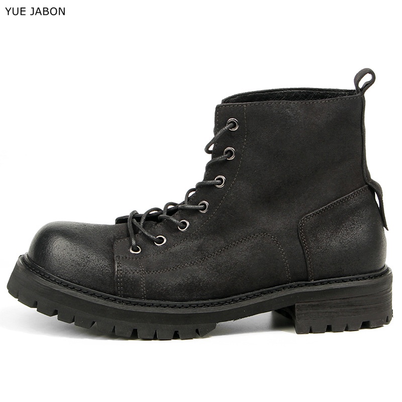 Sepatu Boots Pria Kulit Asli B - Vintage Leatherwork ulasan dan harga