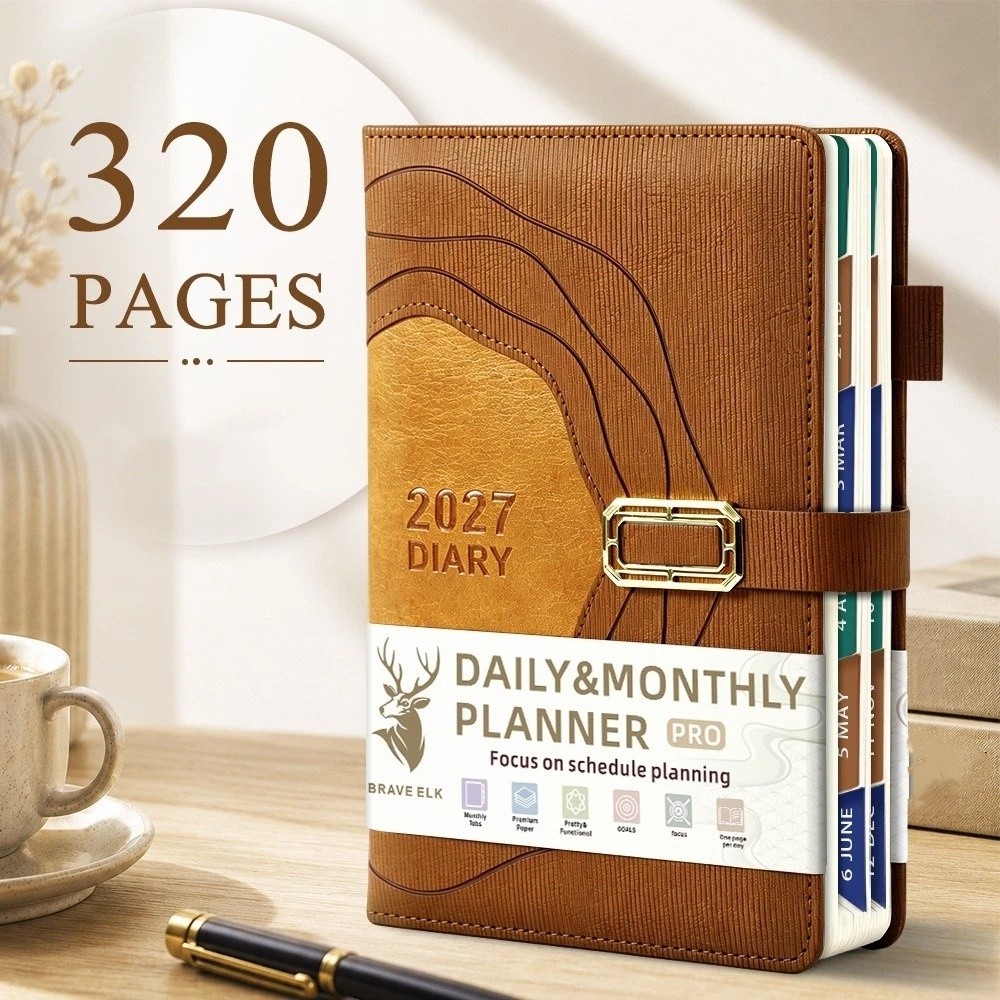 Buku Catatan Jadwal Kerja 2027 - Leatherwork Plans ulasan dan harga