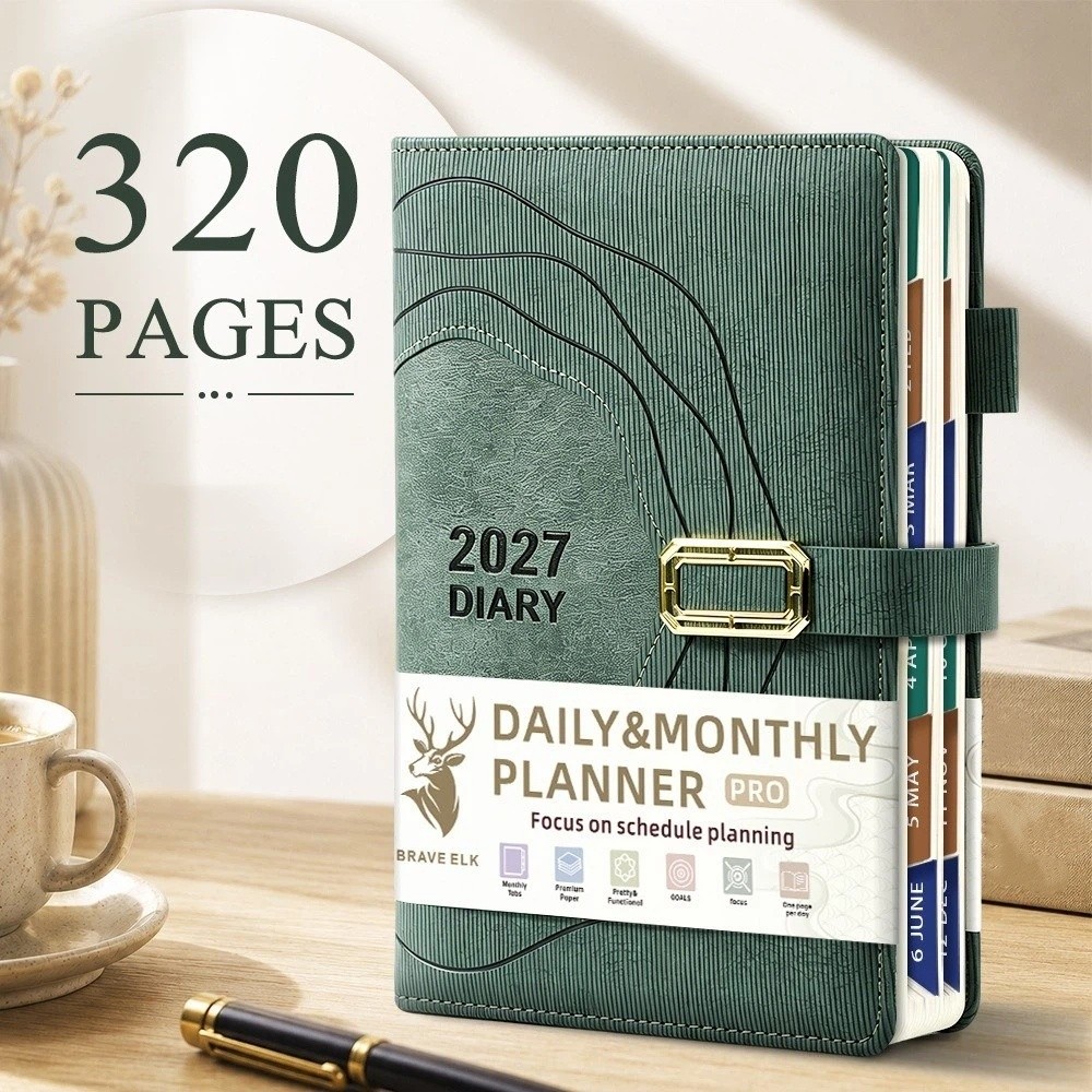 Buku Catatan Jadwal Kerja 2027 - Leatherwork Plans ulasan dan harga