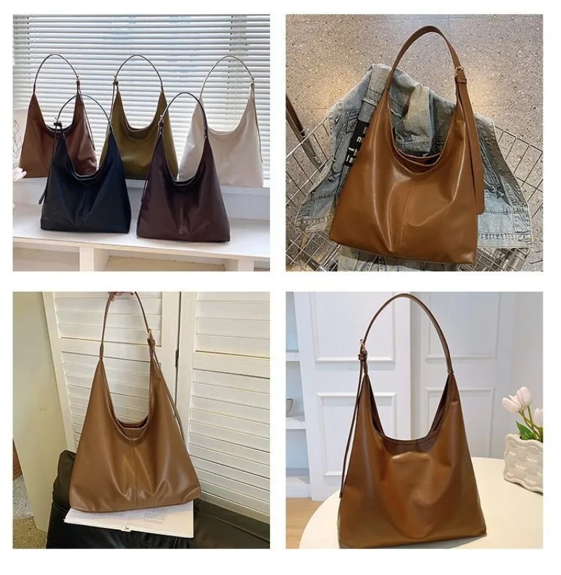 Tas Tote Hobo Vintage untuk Wa - Vintage Leatherwork ulasan dan harga