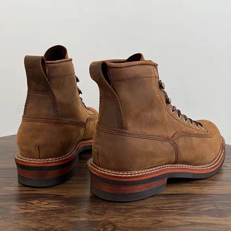 Sepatu bot pergelangan kaki pr - Vintage Leatherwork ulasan dan harga