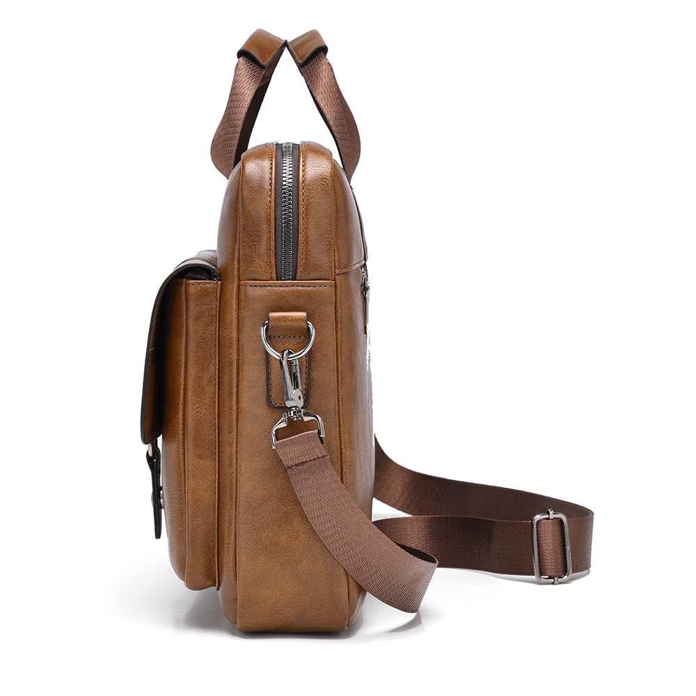 Tas Kerja Pria Kapasitas Besar - Leather Work Bag Laptop ulasan dan harga