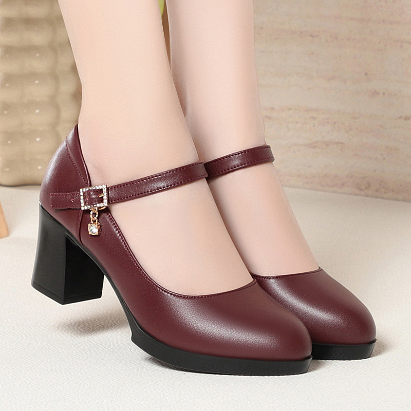Sepatu Kulit Asli Wanita Model - Vintage Leatherwork ulasan dan harga