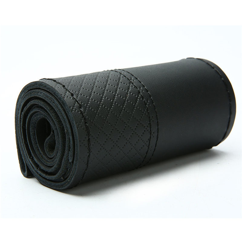 Penutup roda kemudi kepang kul - Leatherwork Thread ulasan dan harga