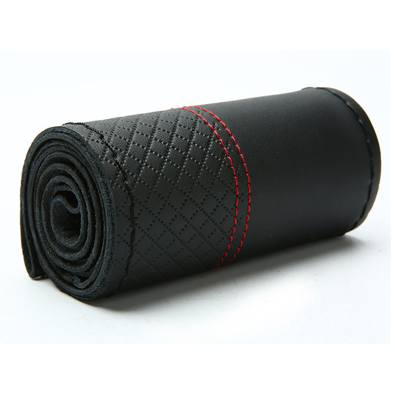Penutup roda kemudi kepang kul - Leatherwork Thread ulasan dan harga