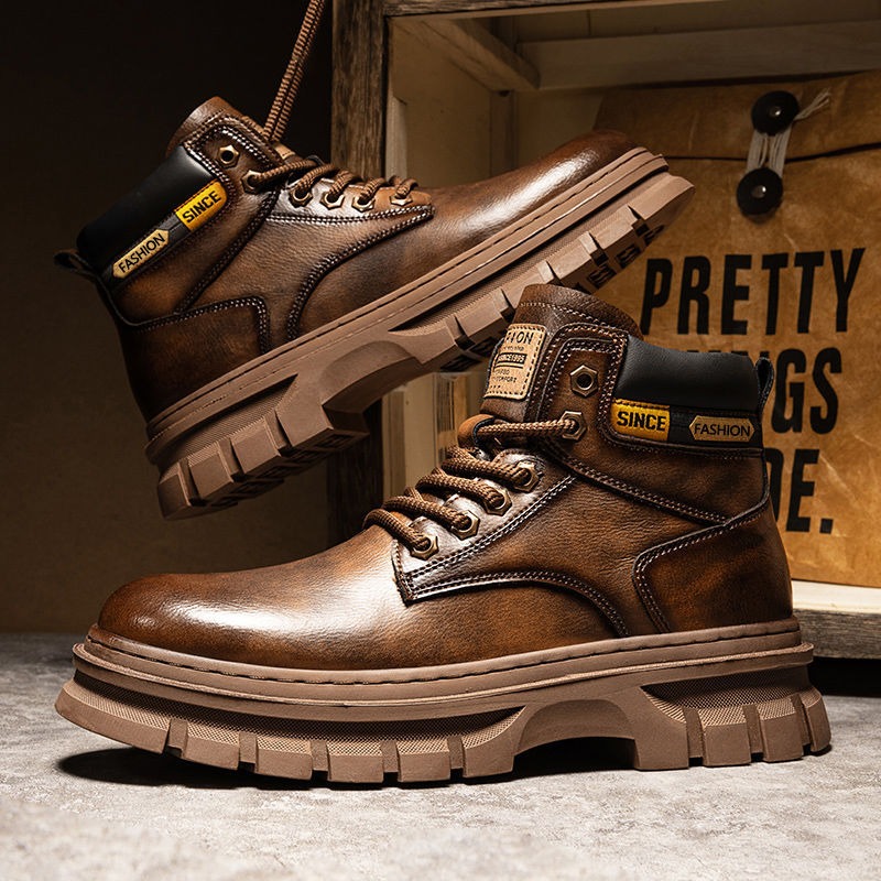 Sepatu Bot Pergelangan Kaki Pl - Vintage Leatherwork ulasan dan harga