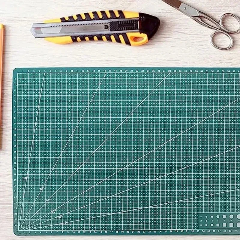 A3 A4 A5 PVC Cutting Mat Patch - Leather Workbench ulasan dan harga