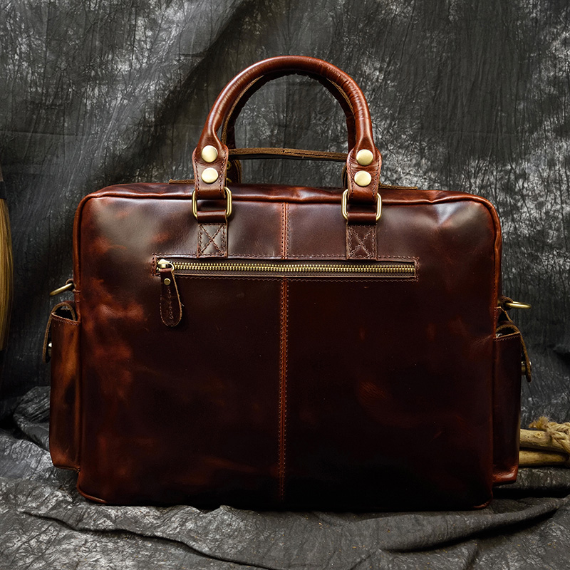 Tas Kantor Kulit Asli Pria Fit - Leather Work Bag Laptop ulasan dan harga