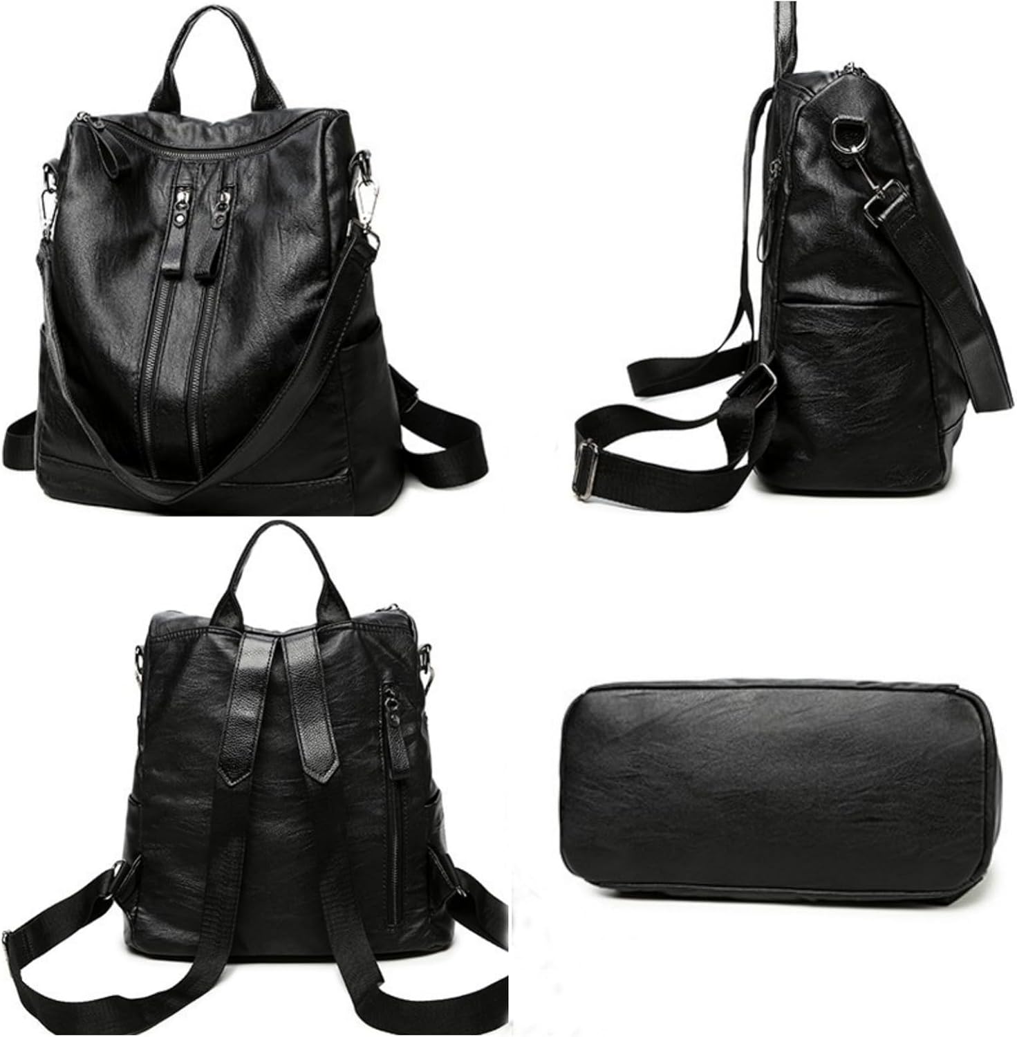 1-4PCS Tas Ransel Kerja Multif - Leather Work Bag Laptop ulasan dan harga