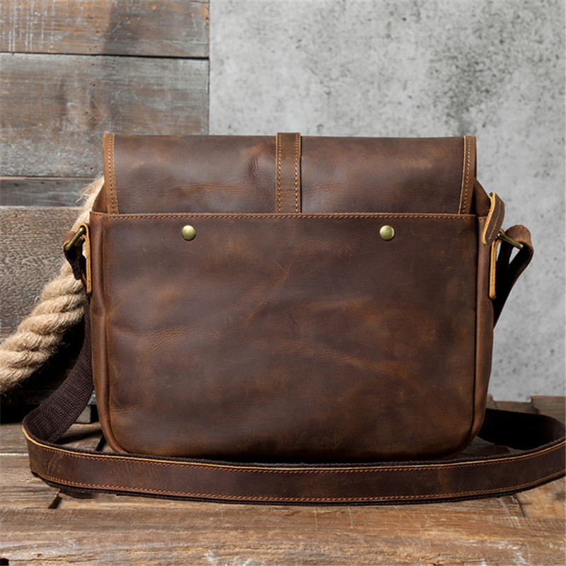 Tas selempang pria kulit sapi  - Leatherwork Thread ulasan dan harga
