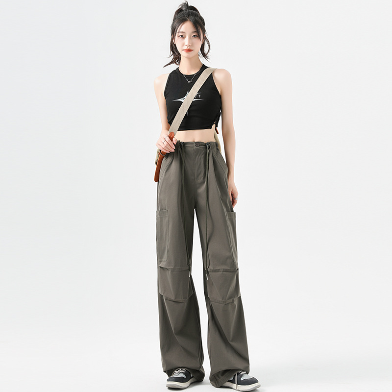 Celana Kerja Wanita Amerika Mu - Leather Work Overalls ulasan dan harga