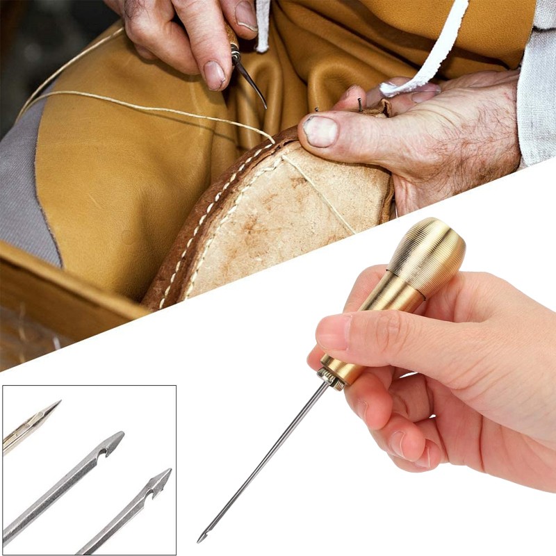 25Pcs Peralatan Kerja Kulit Un - Leatherwork Thread ulasan dan harga