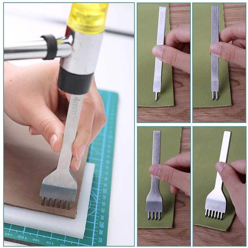25Pcs Peralatan Kerja Kulit Un - Leatherwork Thread ulasan dan harga