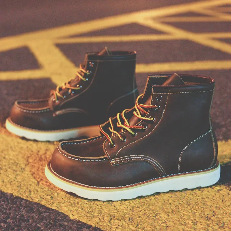 Sepatu Bot Pria Kulit Asli Sep - Vintage Leatherwork ulasan dan harga