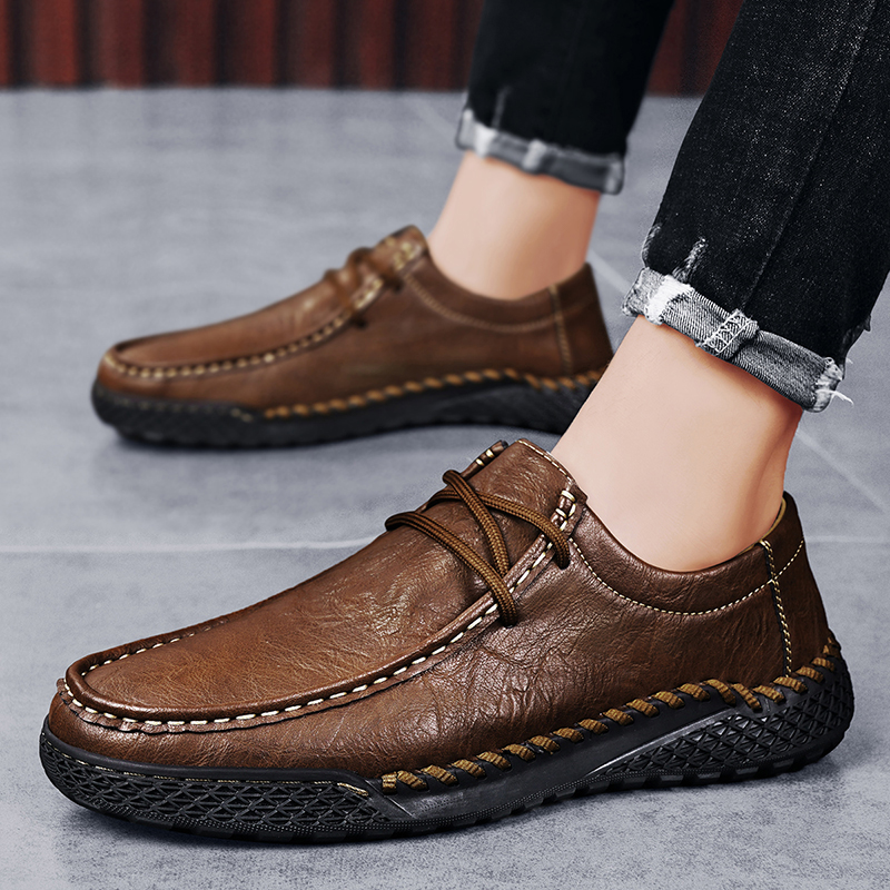 Sepatu Penting Gaun Bisnis 202 - Leatherwork Essentials ulasan dan harga