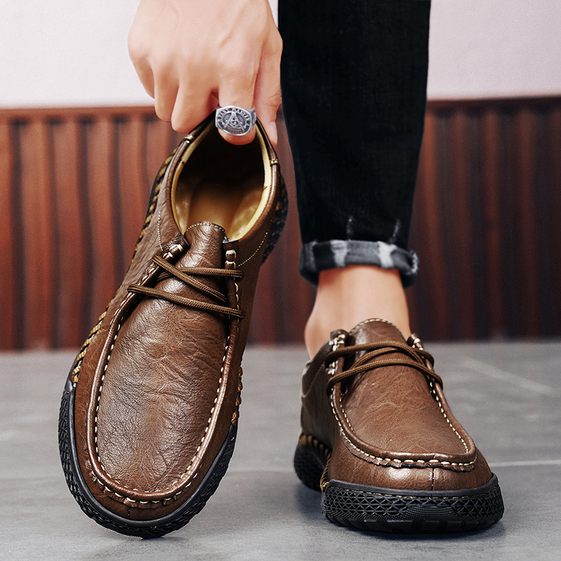 Sepatu Penting Gaun Bisnis 202 - Leatherwork Essentials ulasan dan harga