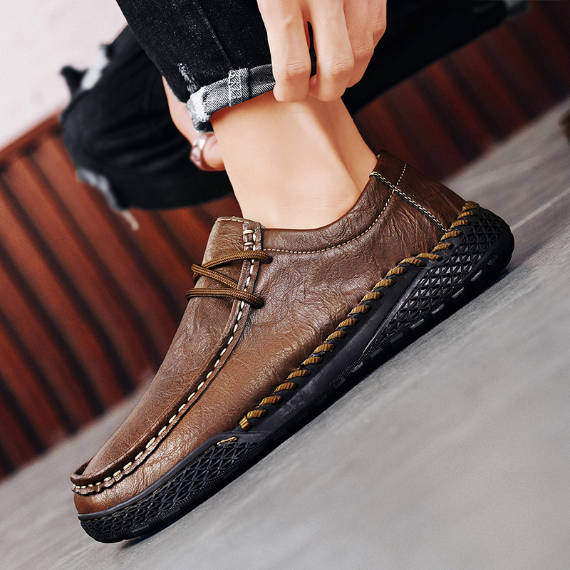 Sepatu Penting Gaun Bisnis 202 - Leatherwork Essentials ulasan dan harga