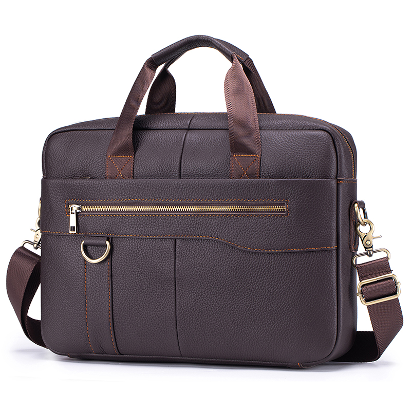 Tas Kerja Kulit Asli Vintage P - Leather Work Bag Laptop ulasan dan harga