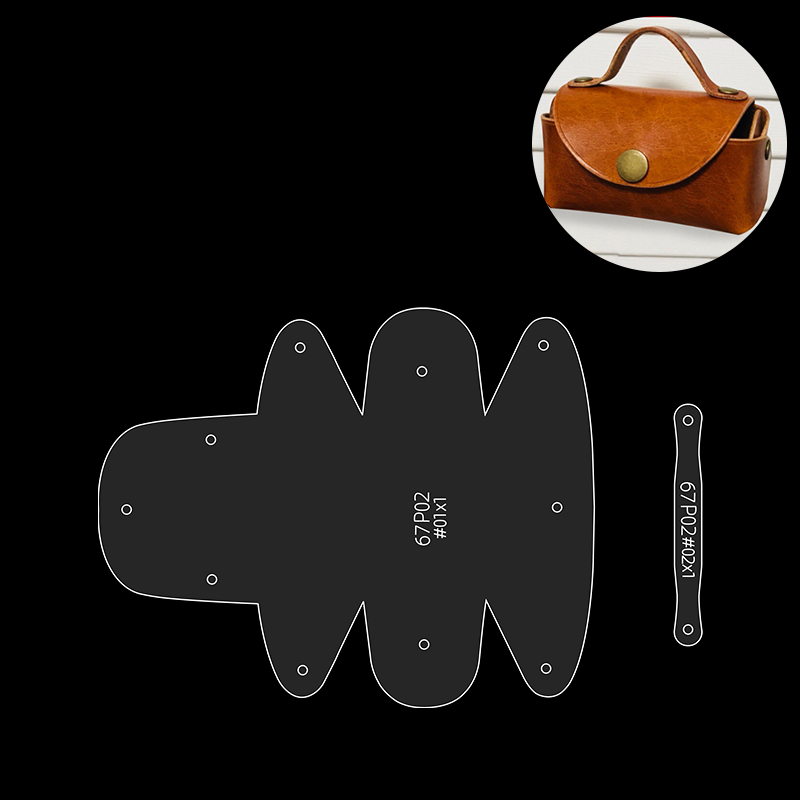 YOMDID 2 buah cetakan dompet k - Leatherwork Kit ulasan dan harga