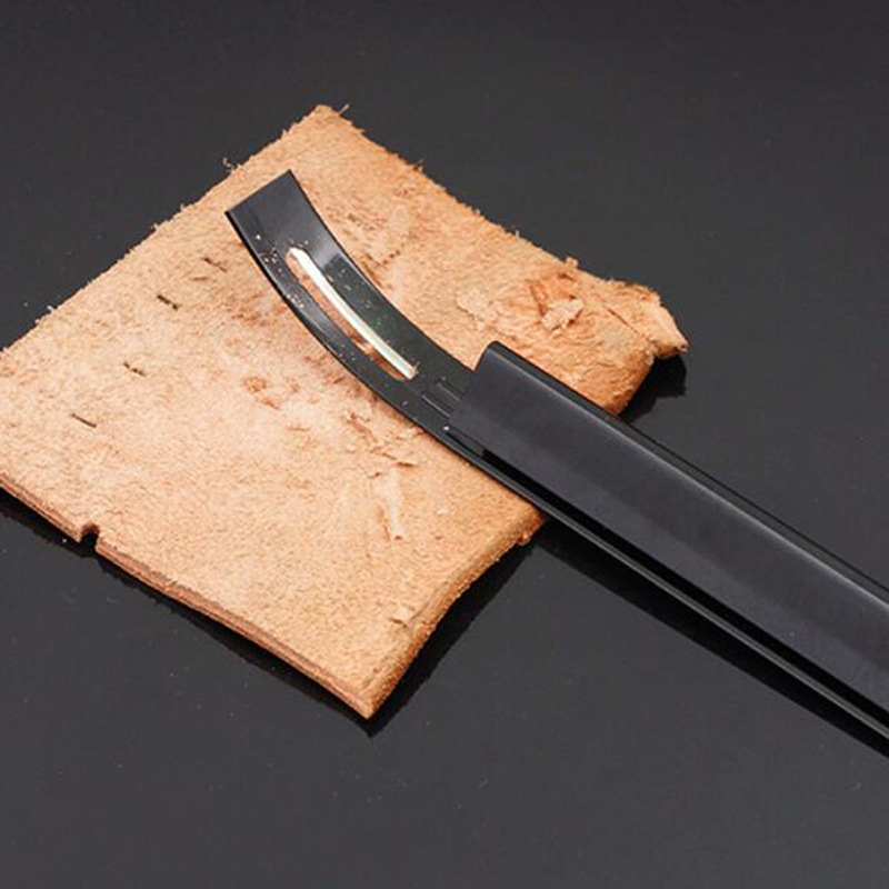 Pisau Kulit Stainless Steel un - Skiver Leather Thin ulasan dan harga
